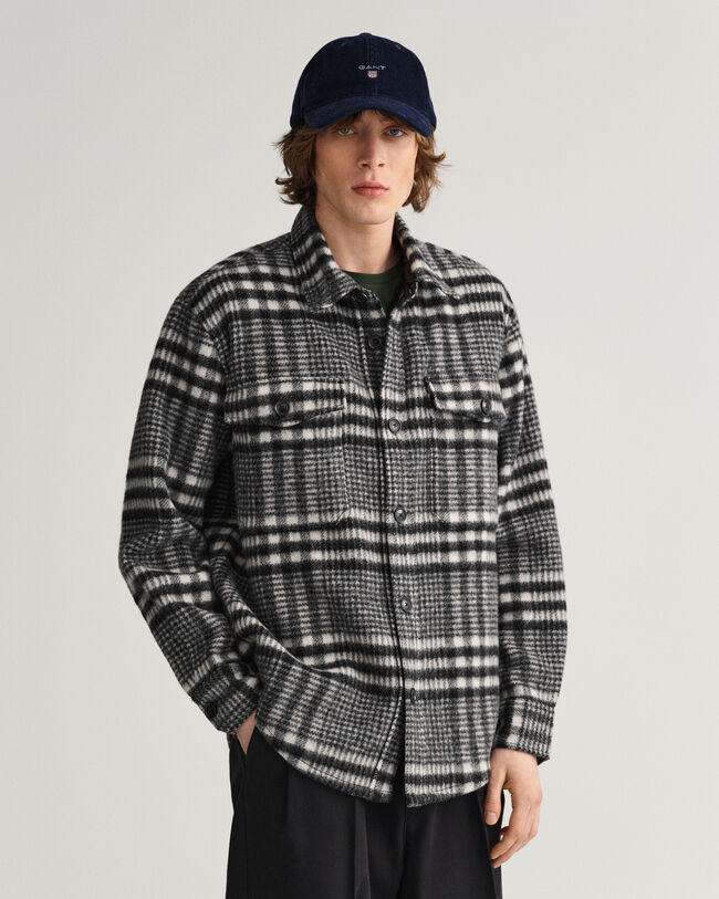 Houndstooth Overshirt