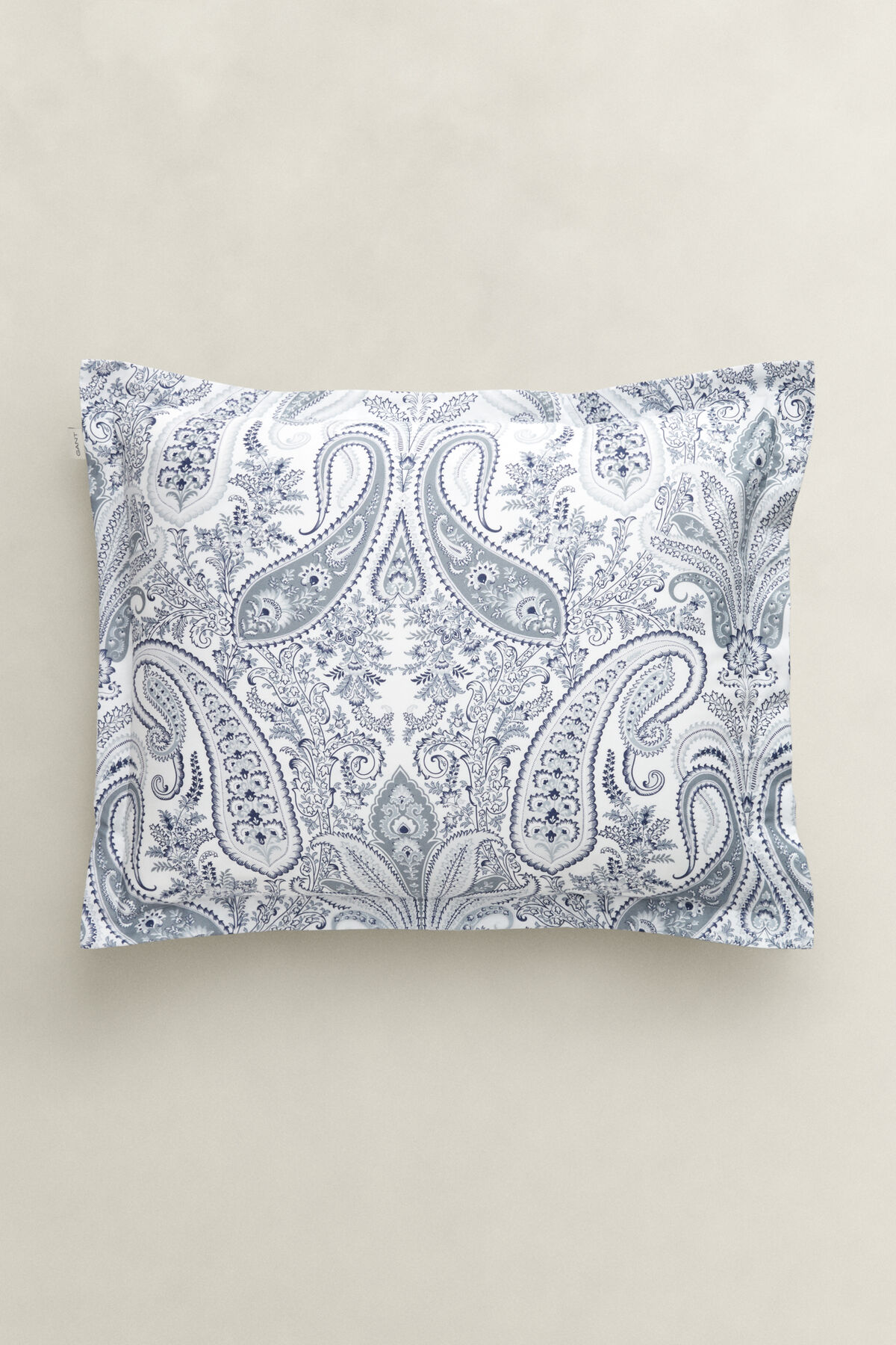 Key West Paisley Pillowcase — HEATHER GREY