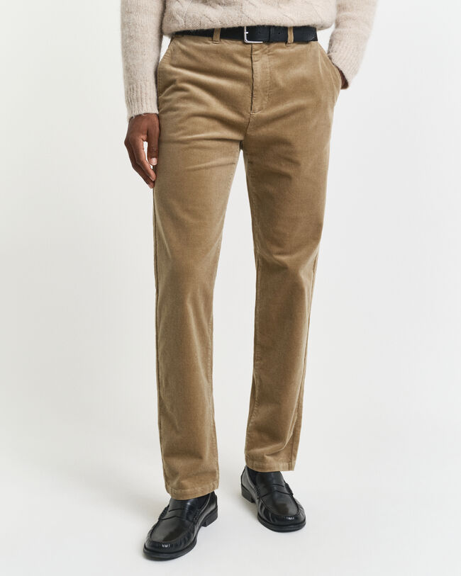 Regular Fit Corduroy Chinos