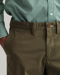 Hallden Slim Fit Twill Chinos