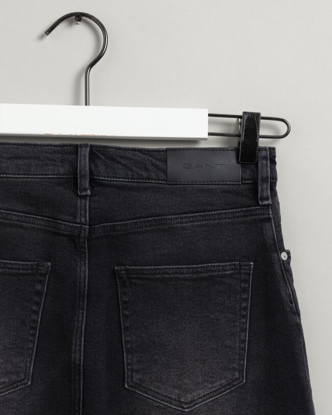 Teen Girls Fringe Denim Skirt