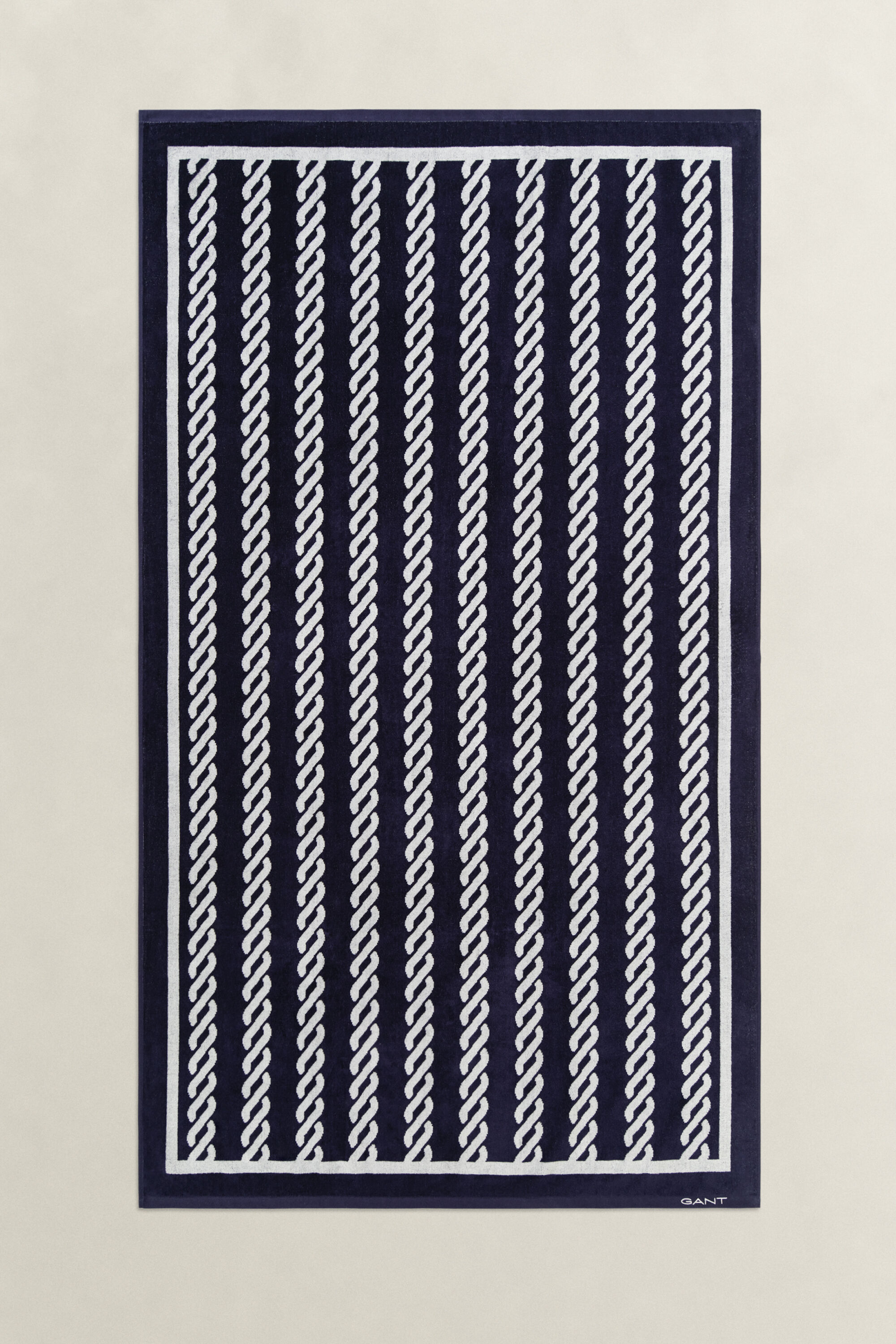 Rope Print Beach Towel