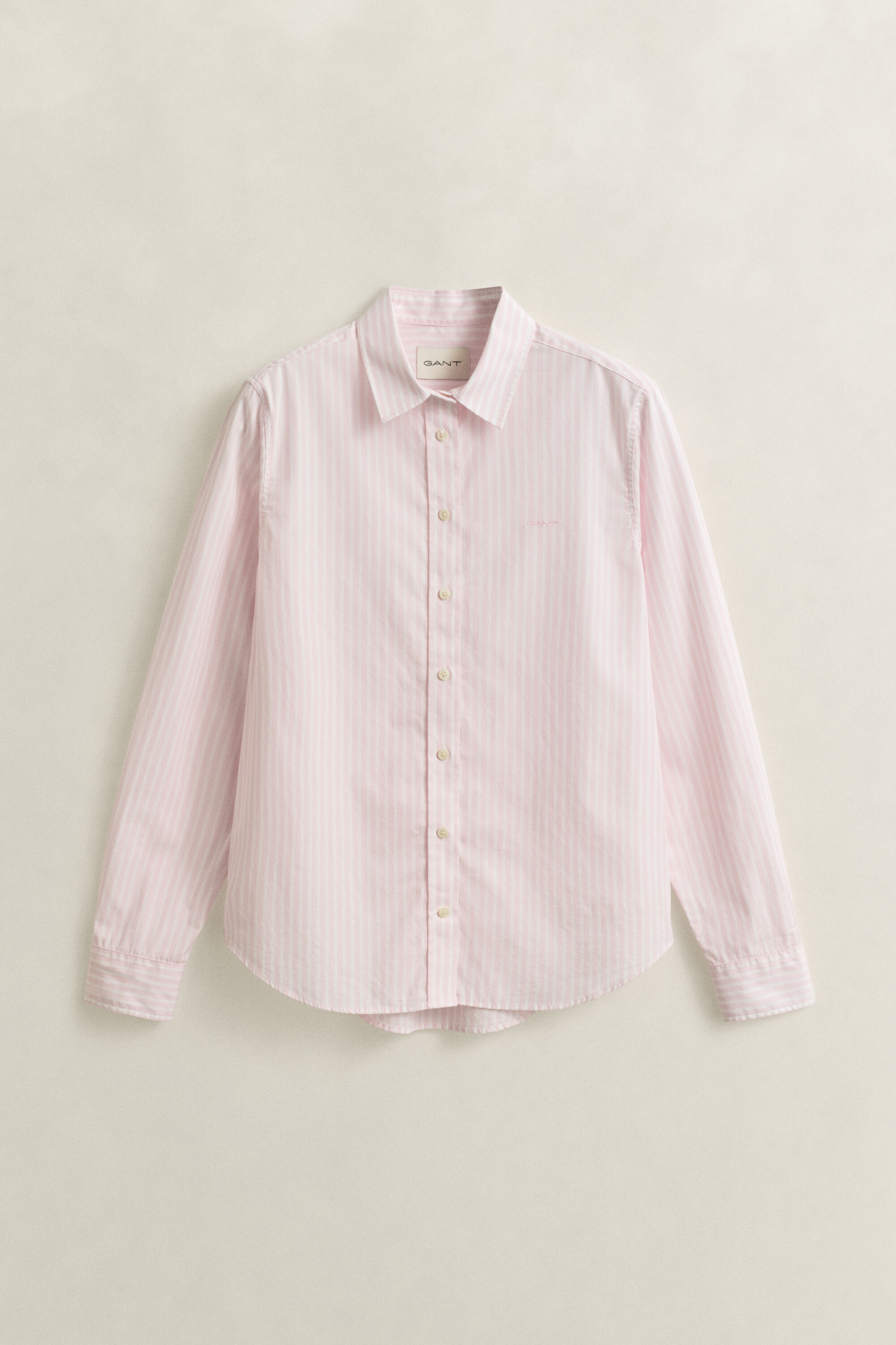 Classic Regular Striped Poplin Shirt