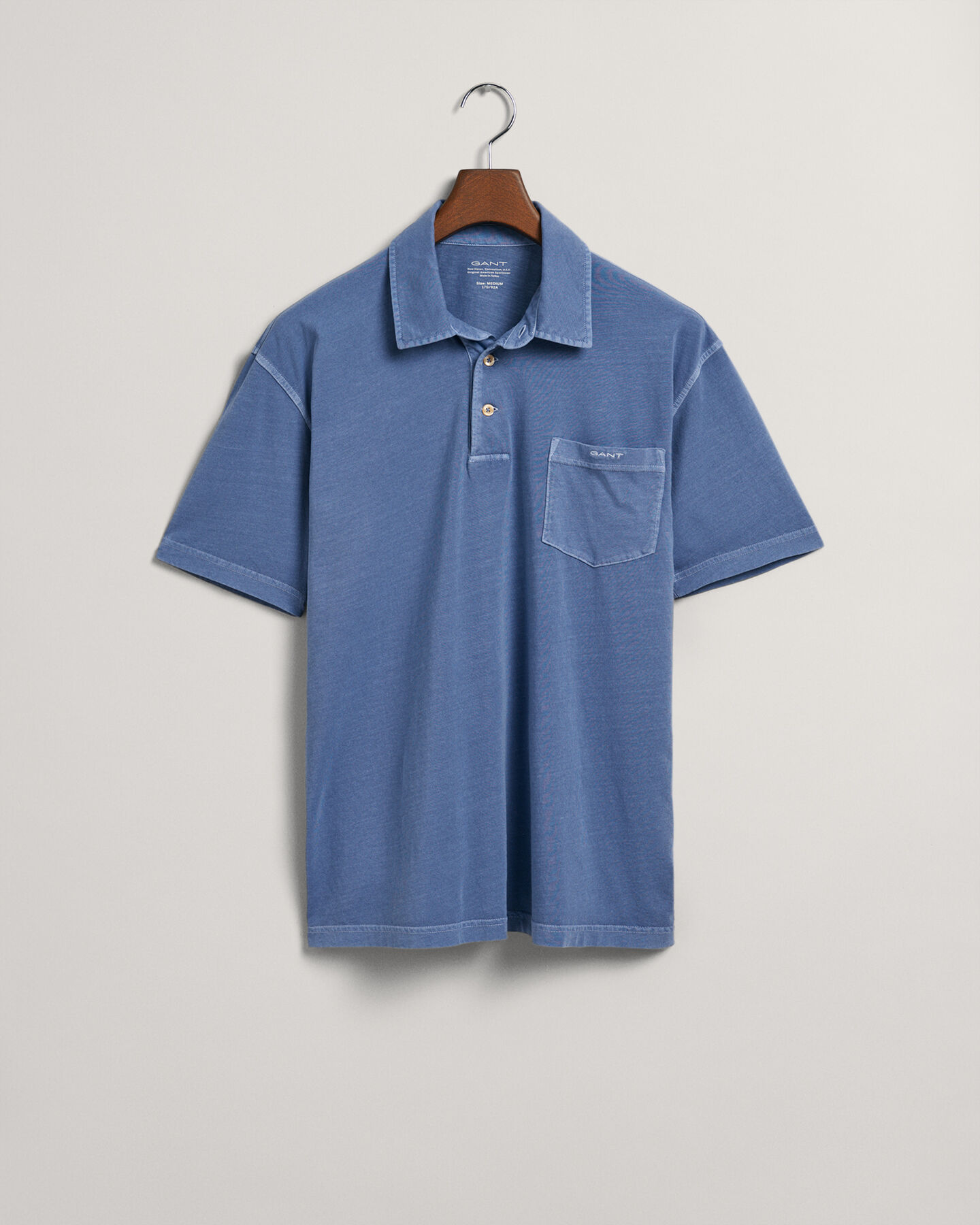 Sunfaded Jersey Polo Shirt