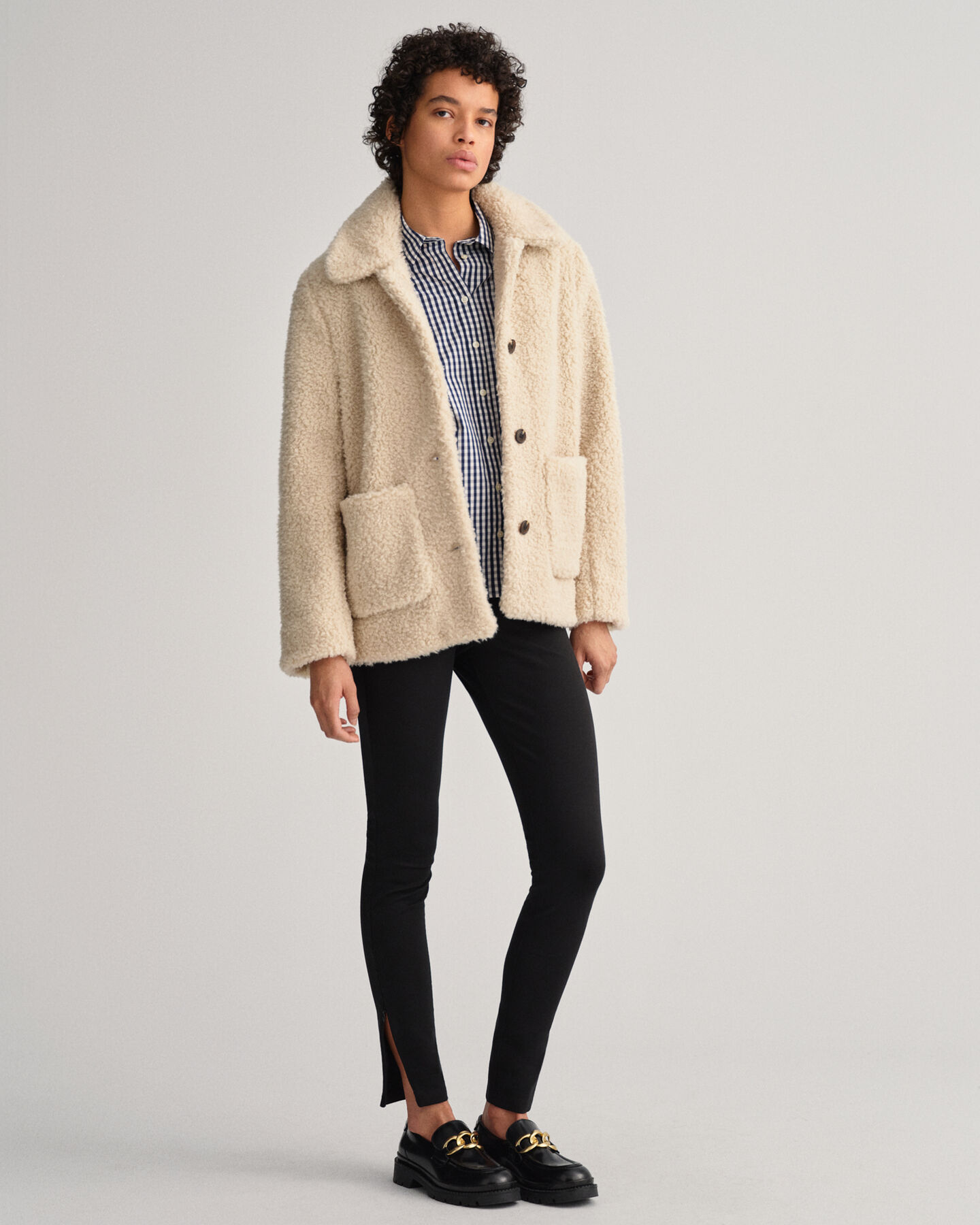 Regular Fit Gingham Broadcloth Shirt