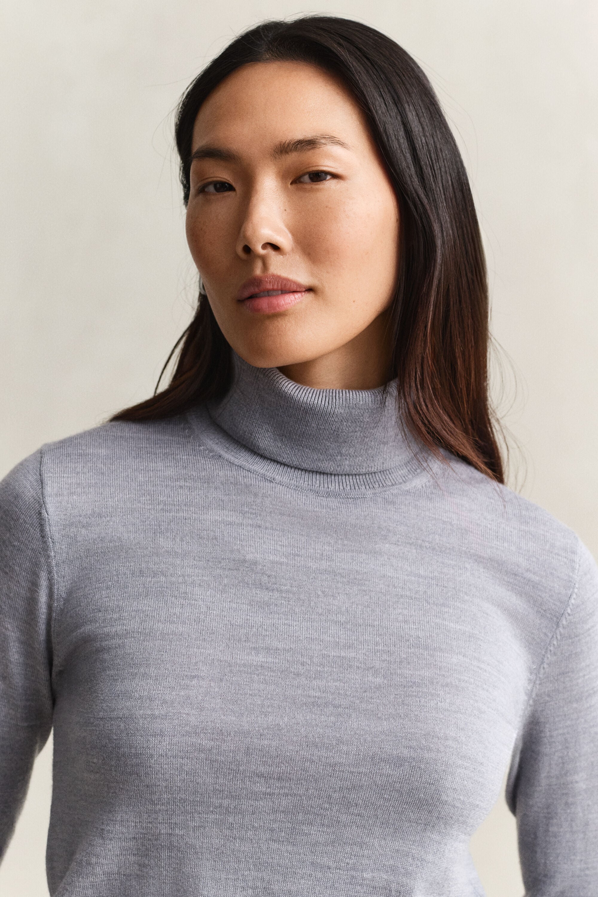 Extra Fine Merino Wool Turtleneck Sweater