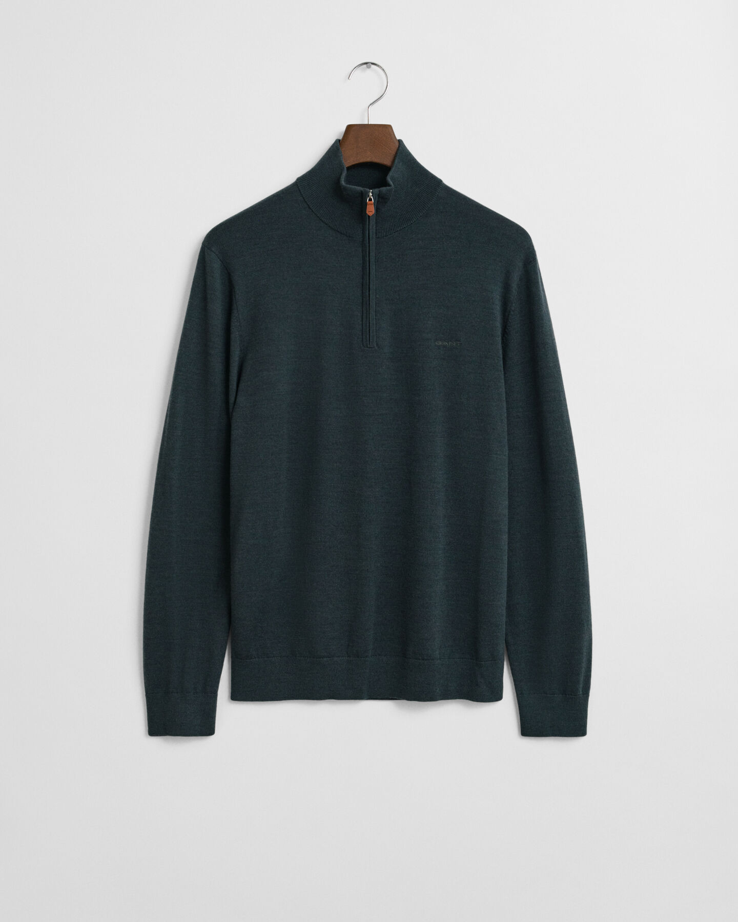 Extra Fine Merino Wool Half-Zip Sweater