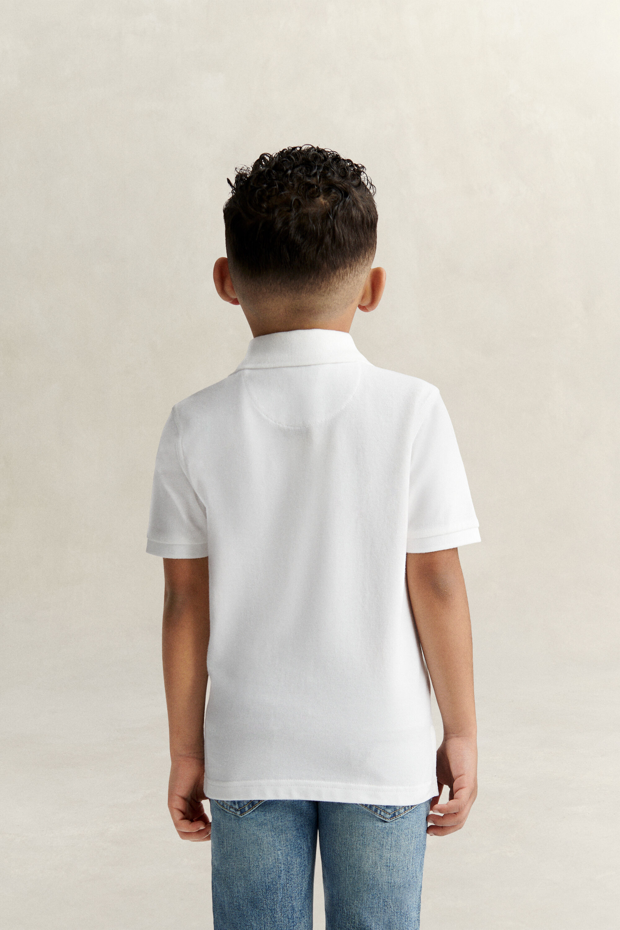 Kids Shield Piqué Polo Shirt