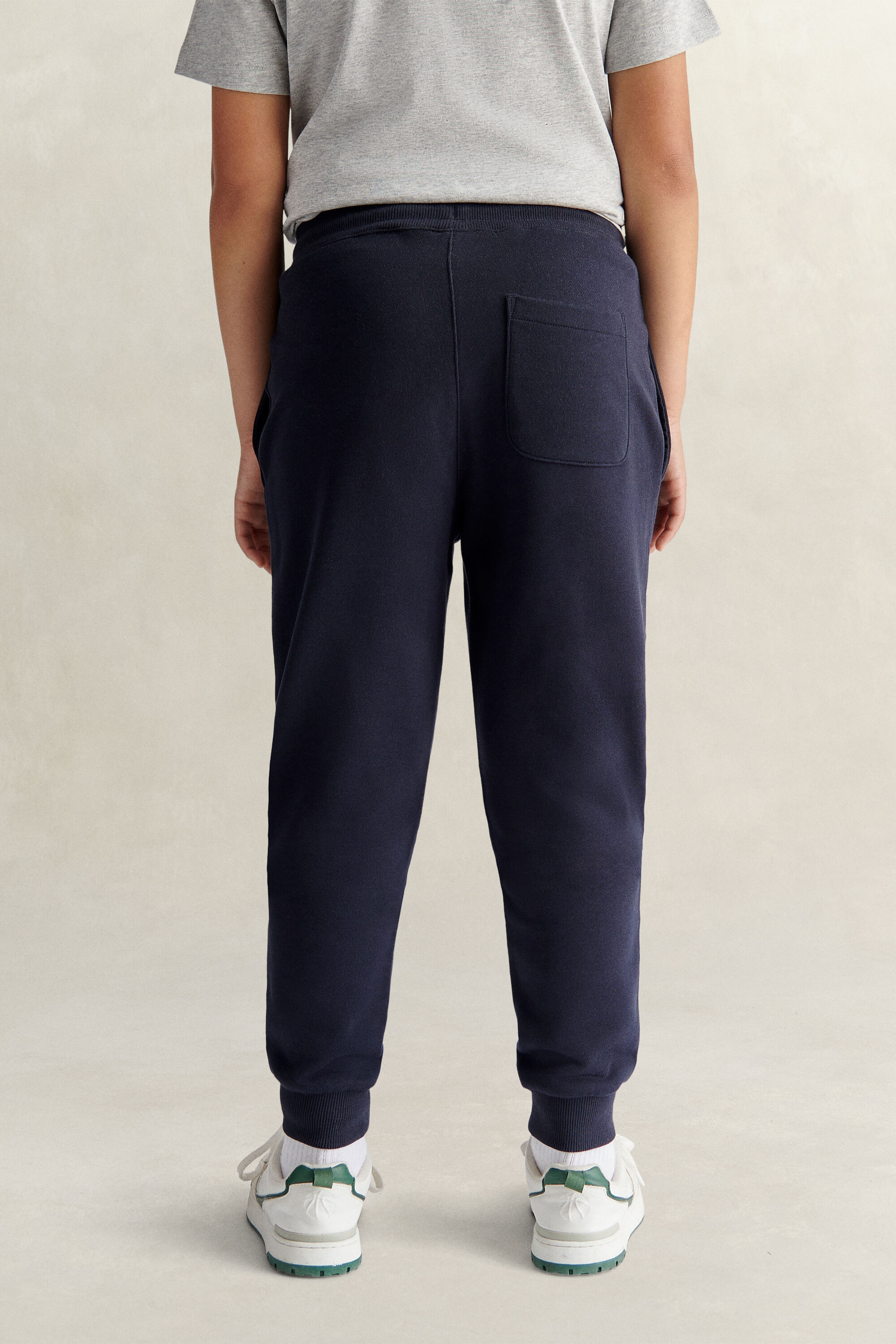 Teen Boys Shield Sweatpants — EVENING BLUE