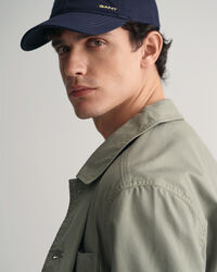 Garment-Dyed Overshirt