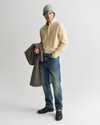 Regular Fit Striped Archive Oxford Shirt