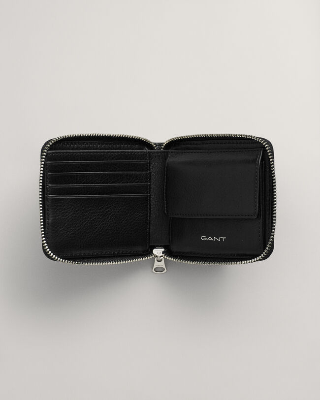 Leather Zip Wallet