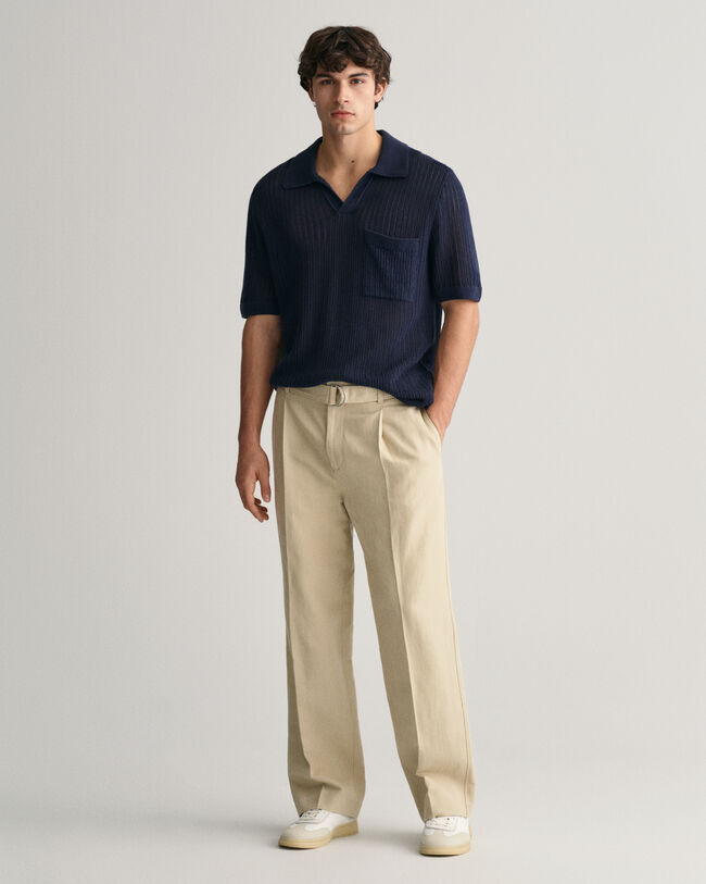 Loose Fit Suit Pants