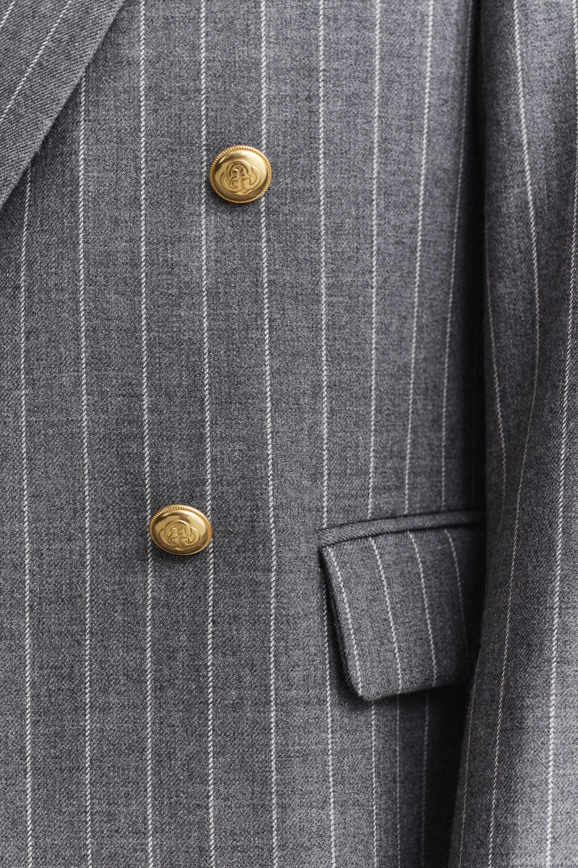 Pinstripe Club Blazer