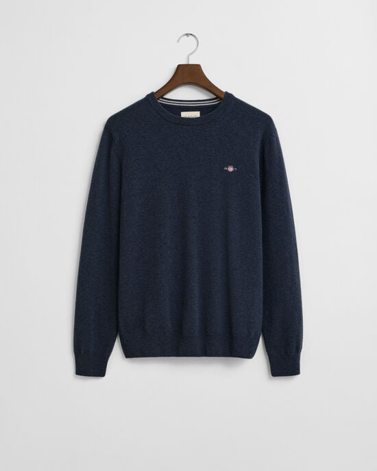 Superfine Lambswool Crew Neck Sweater