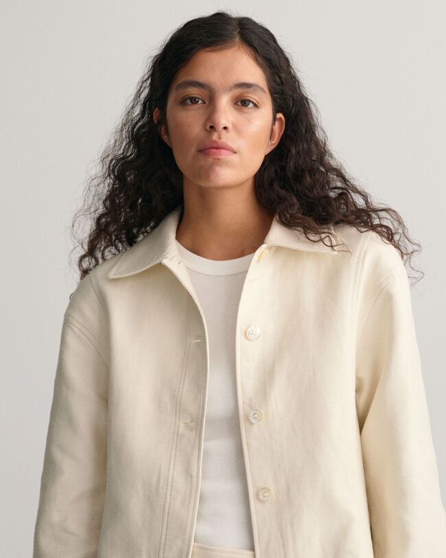 Textured Shirt Jacket