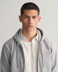 Tonal Archive Shield Zip Hoodie