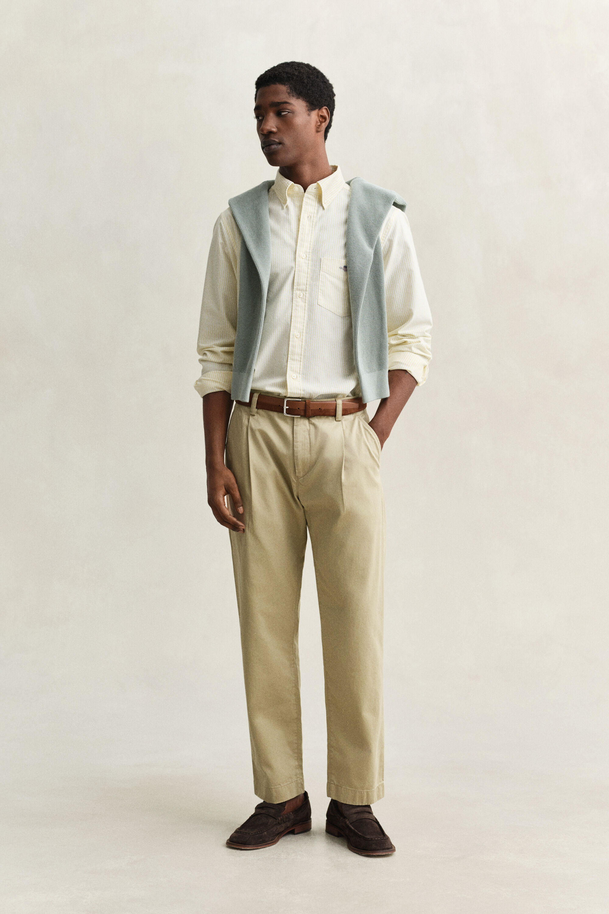 Banker Stripe Classic Oxford Shirt