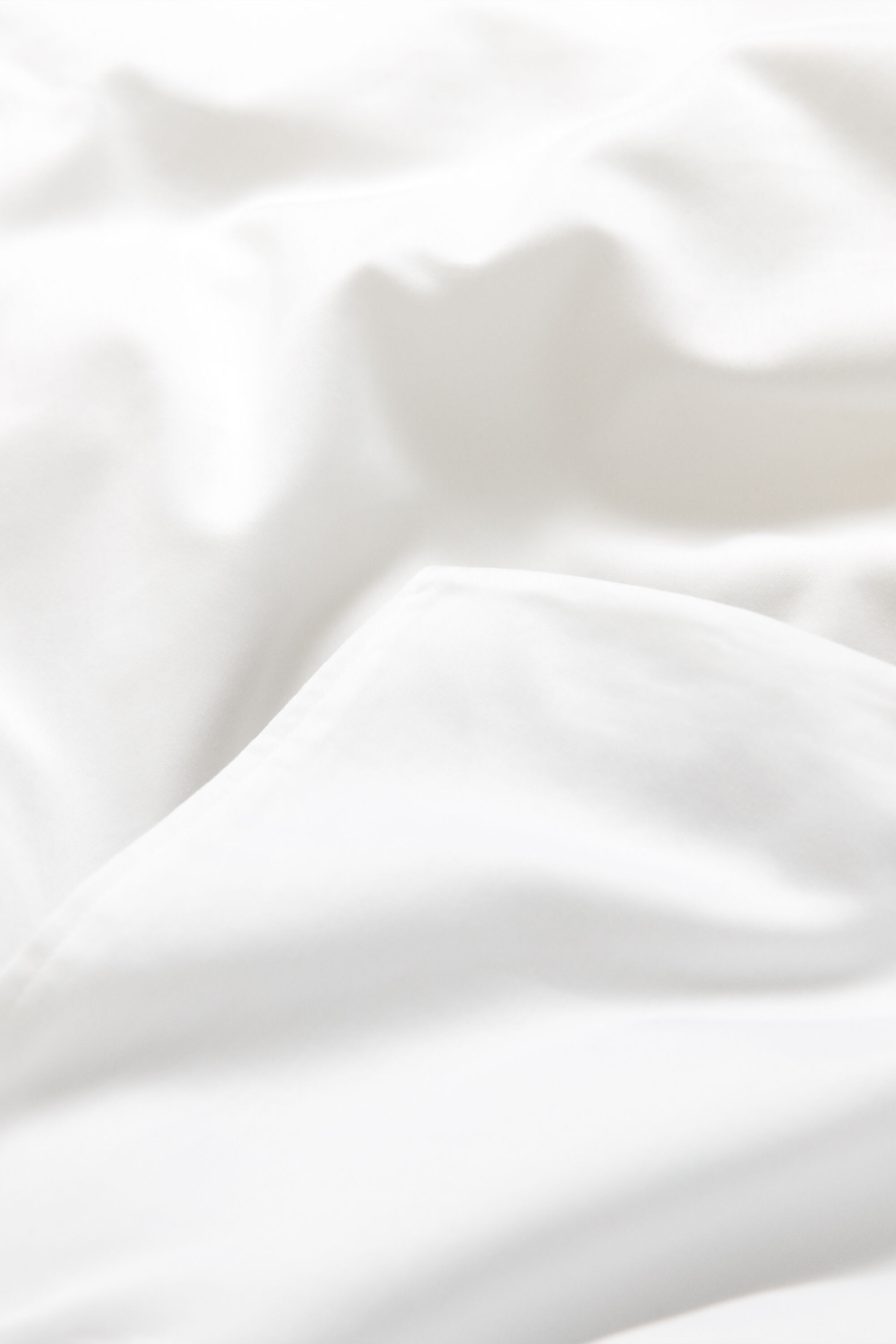 Sateen Double Duvet — WHITE