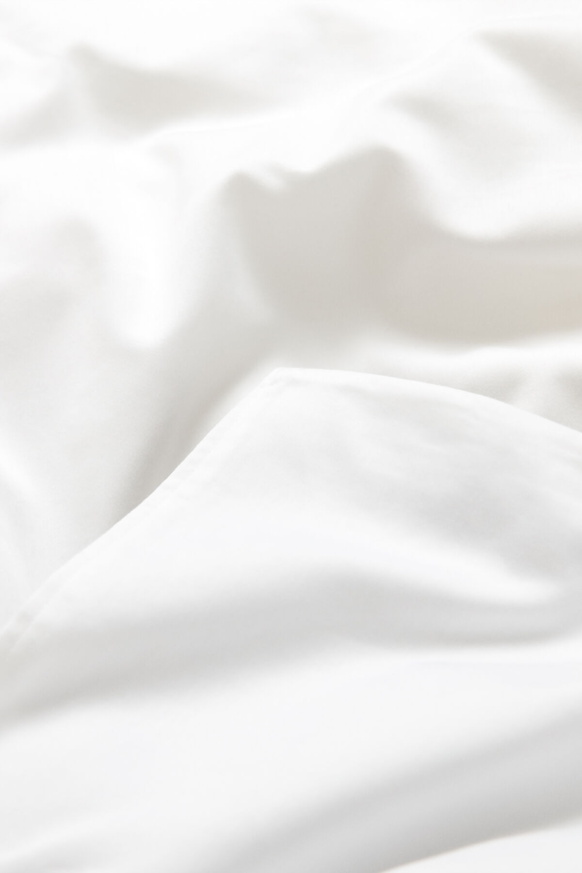 Sateen Double Duvet — WHITE