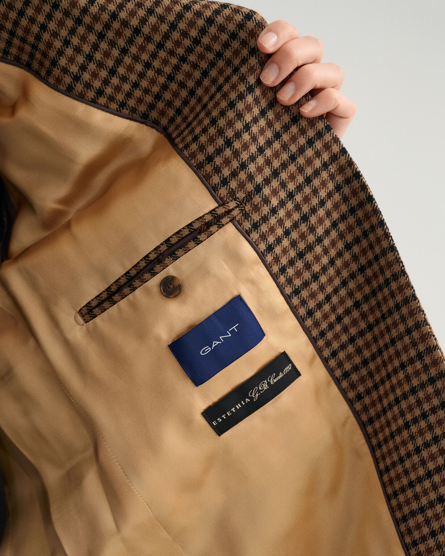 Oversized Check Blazer