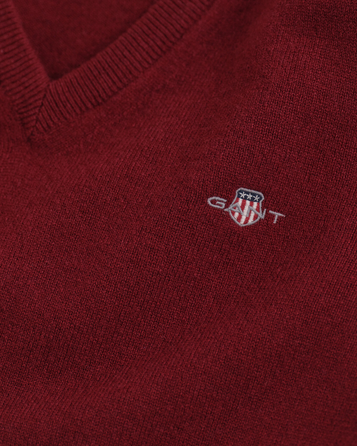 Superfine Lambswool V-Neck Sweater