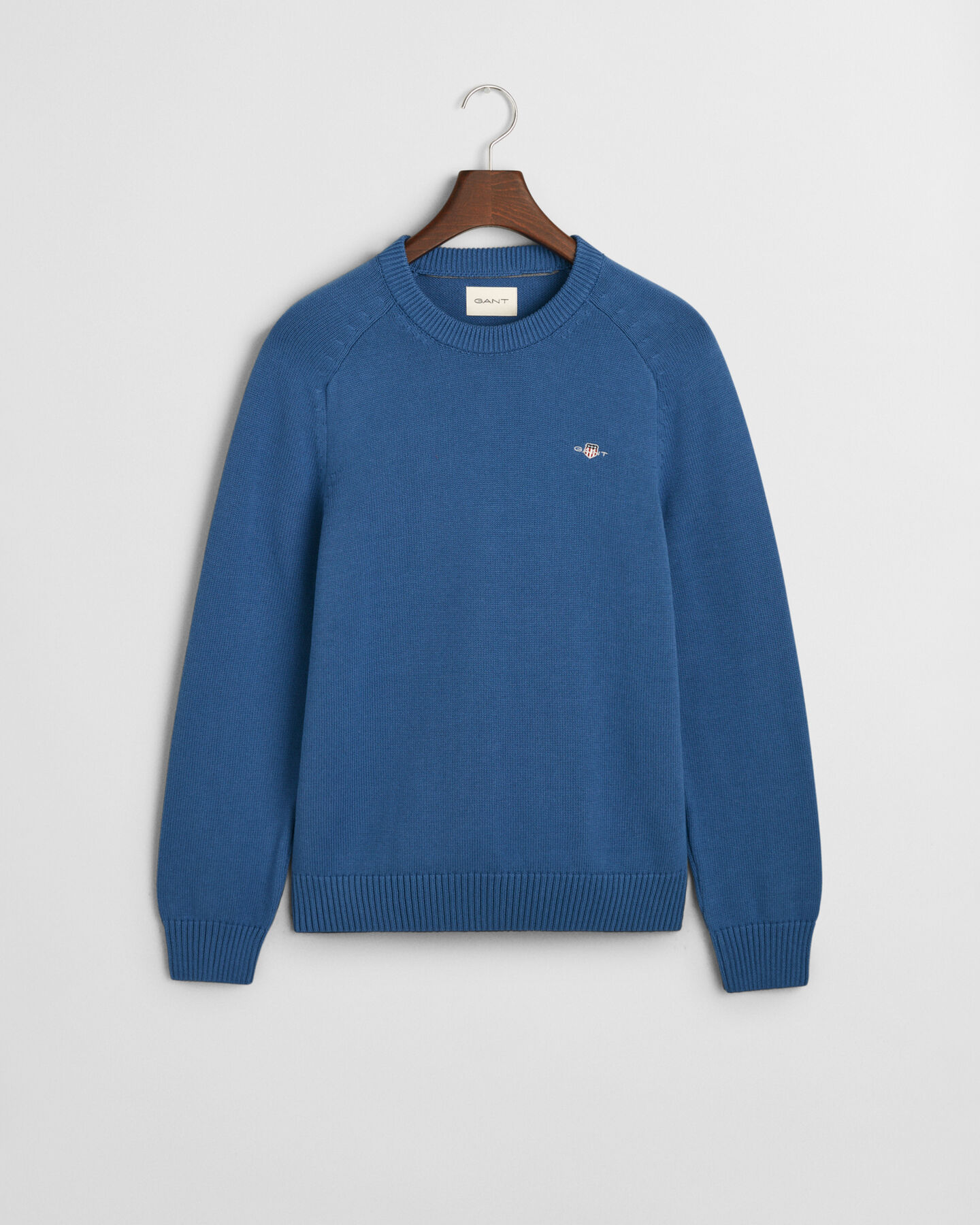 Casual Cotton Crew Neck Sweater