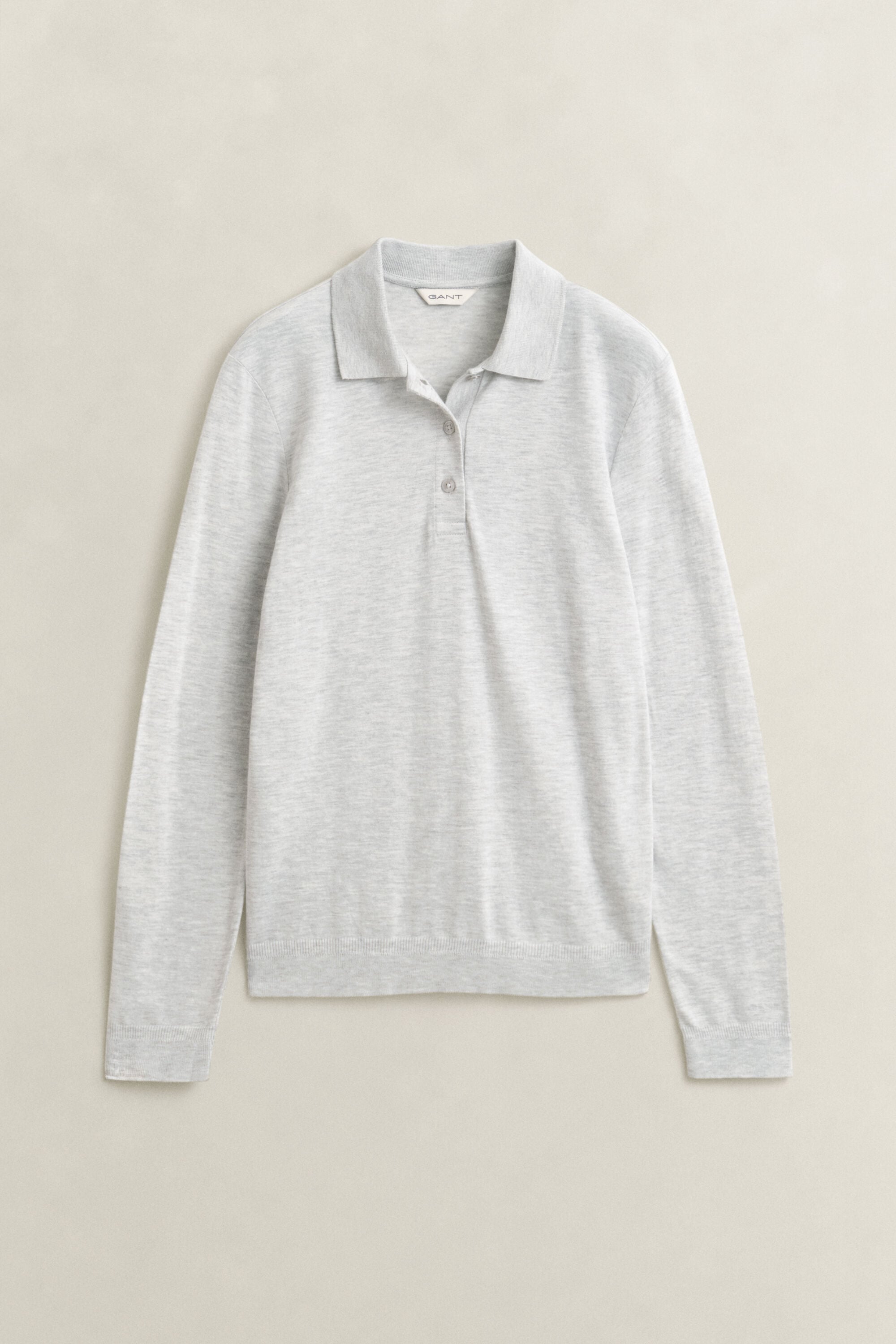 Seamless Long Sleeve Polo Top