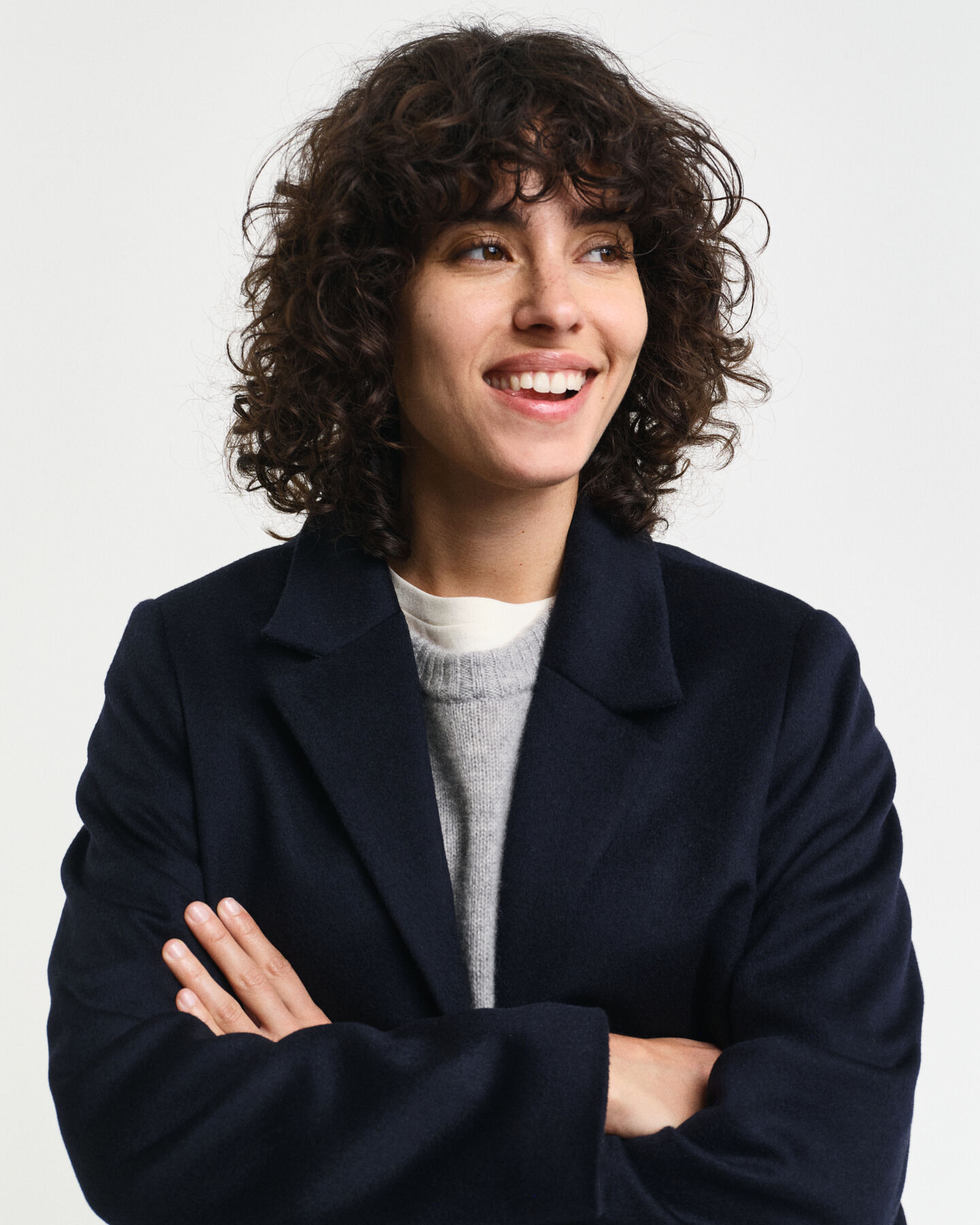 Classic Tailored Fit Wool Coat