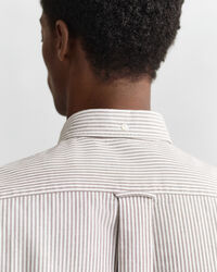 Regular Fit Banker Stripe Classic Oxford Shirt