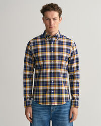 Regular Fit Checked Oxford Shirt