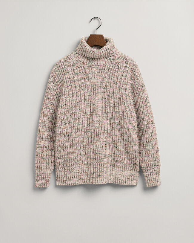 Multicolor Rollneck Sweater