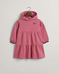 Girls GANT USA Tiered Hoodie Dress