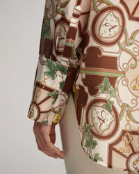 Relaxed Fit American Luxe Cotton Silk Shirt