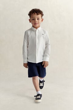 Boys Shield Oxford Shirt — WHITE 6