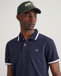 Herringbone Tipping Piqu&eacute; Polo Shirt