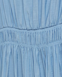 Flounce Puff Sleeve Dress