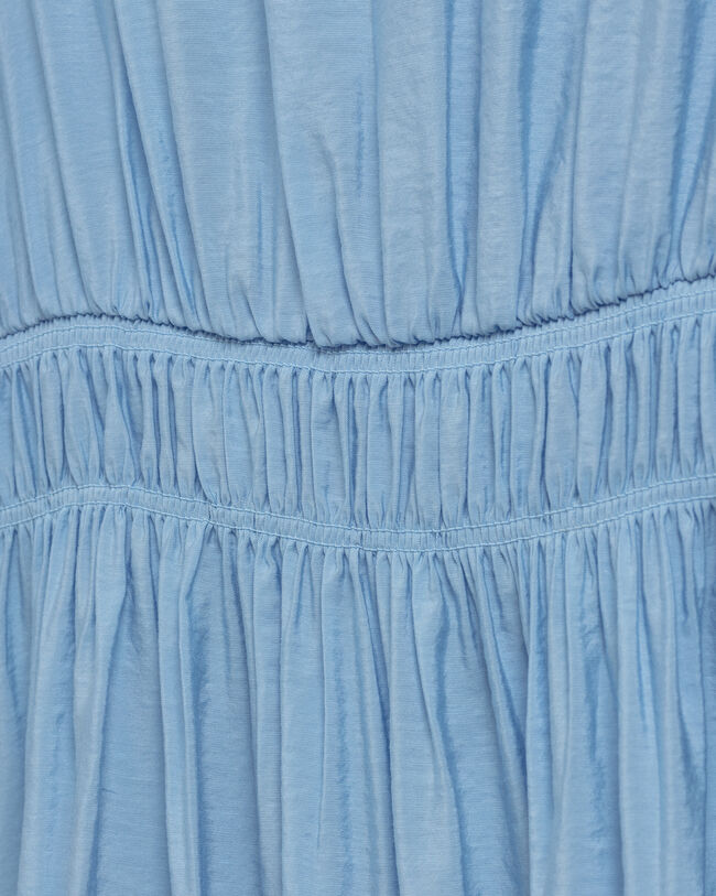 Flounce Puff Sleeve Dress