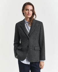 Regular Fit Wool Houndstooth Blazer