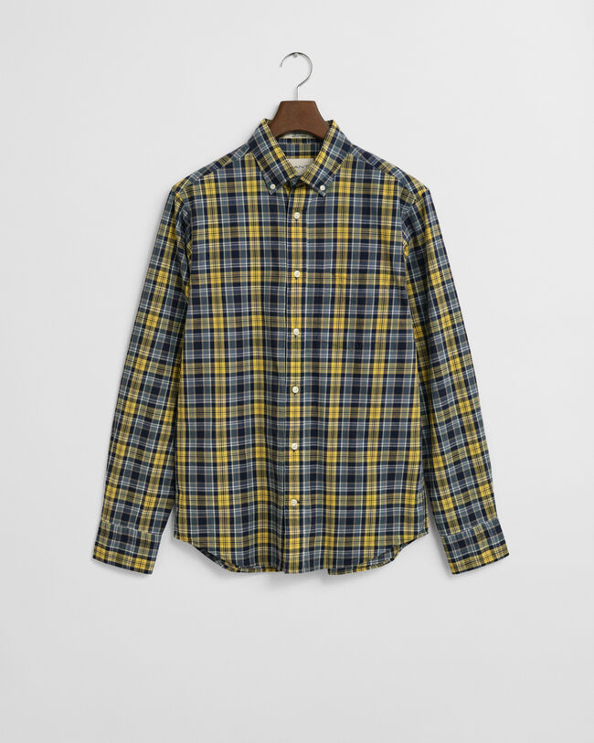 Regular Fit Checked Archive Poplin Shirt