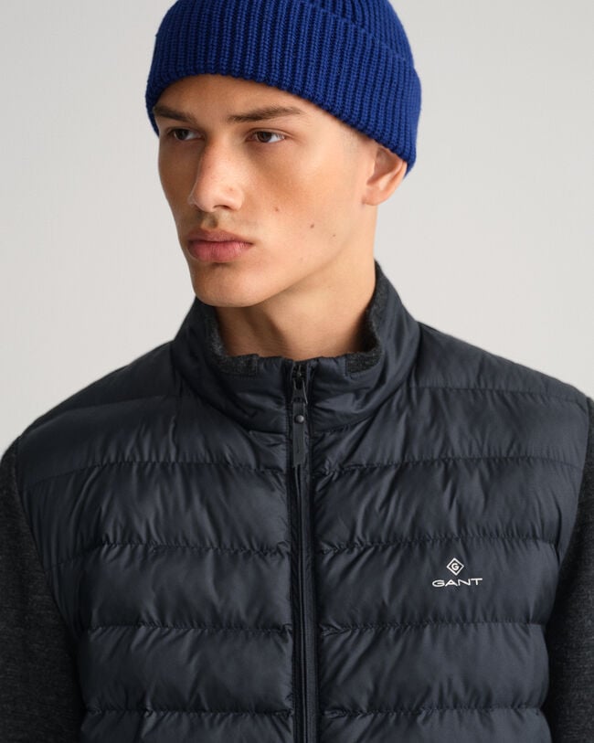 Mixed Media Light Padded Jacket