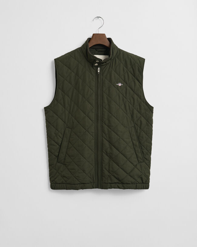 Quilted Windcheater Vest
