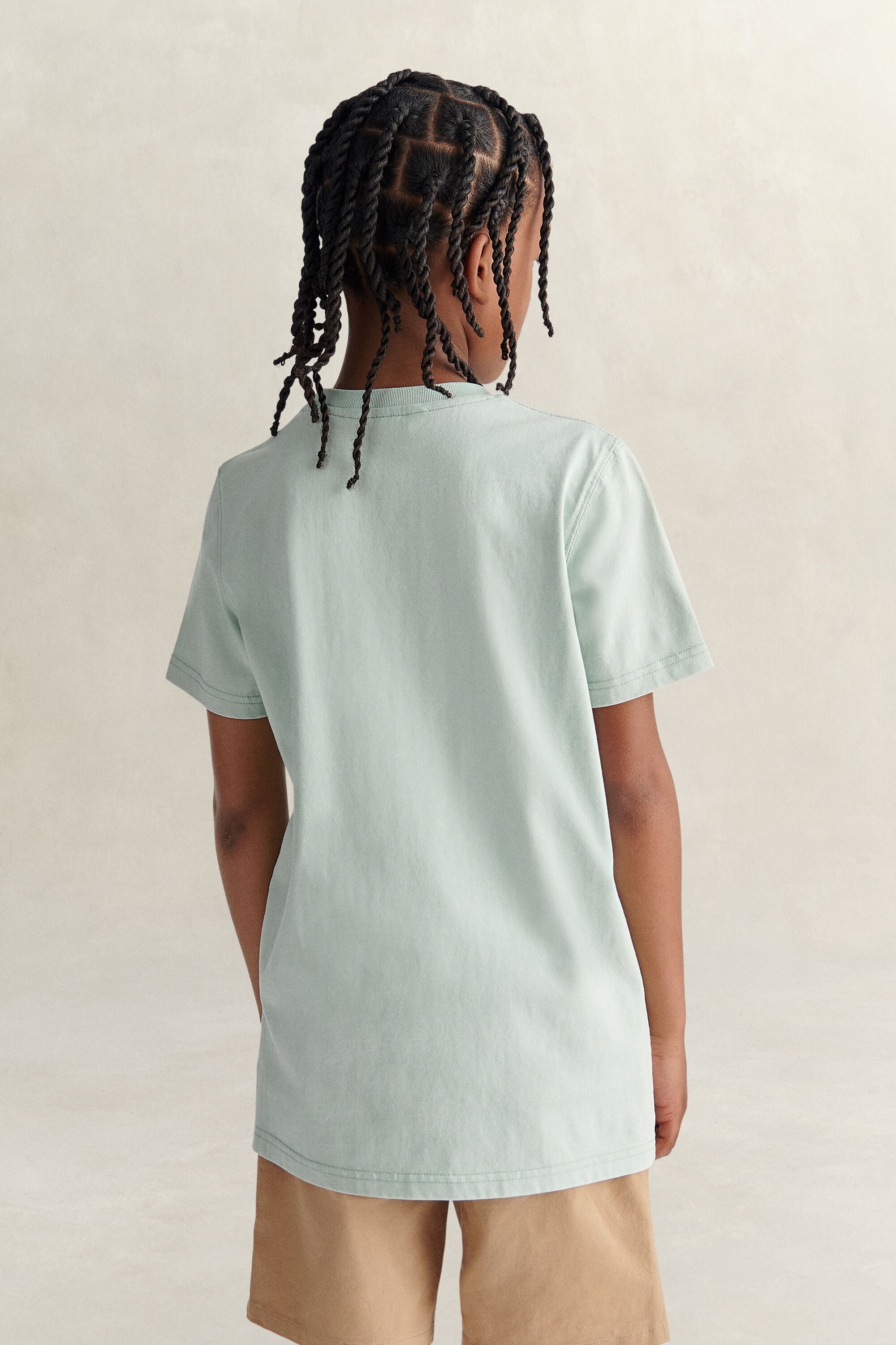Teen Boys Washed T-Shirt — WASHED TURQUOISE