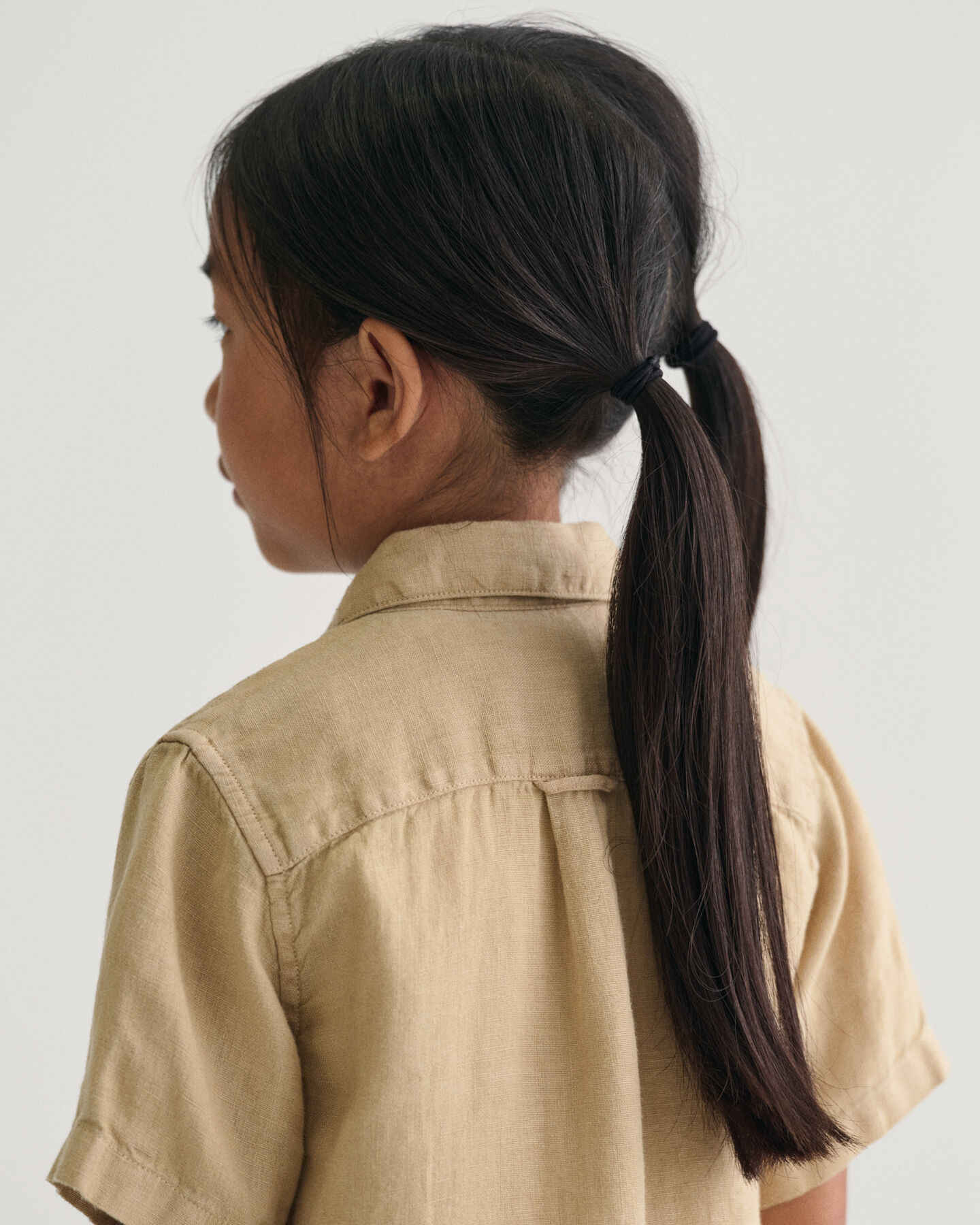 Kids Linen Short Sleeve Shirt