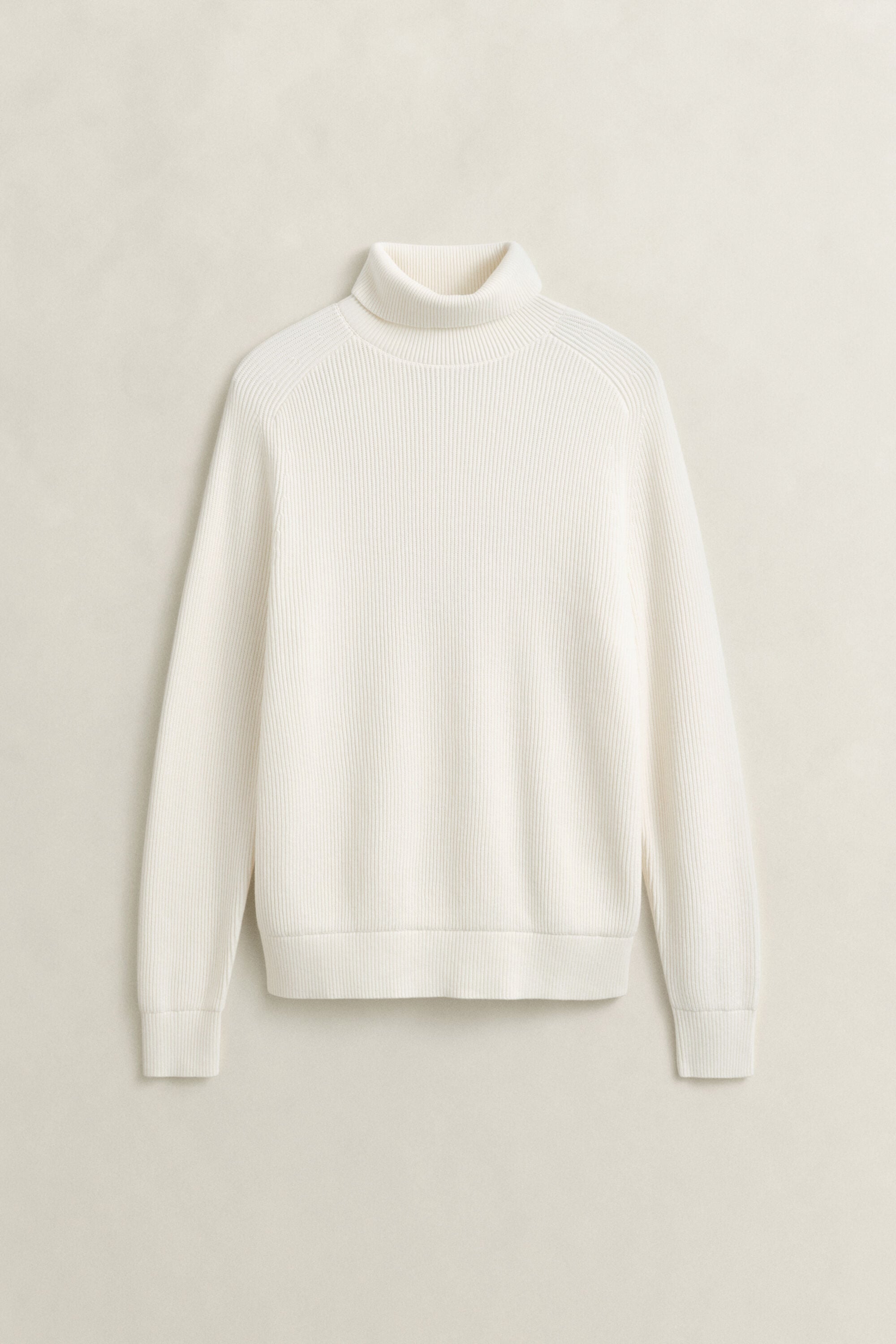Cotton Merino Turtleneck