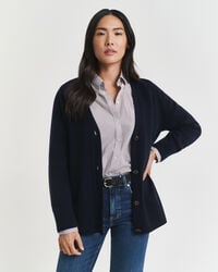 Wool Cashmere Blend Cardigan