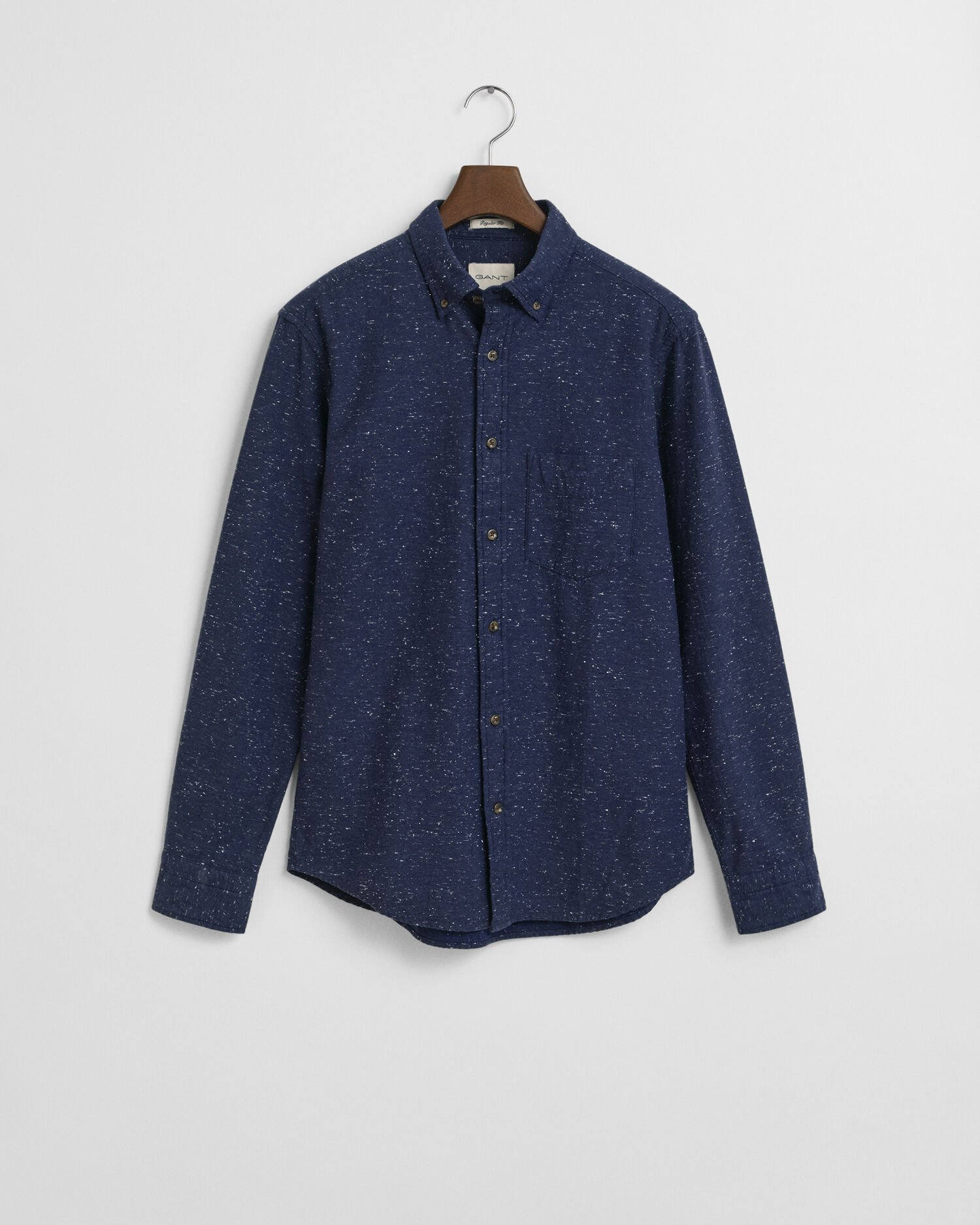 Regular Fit Nepps Flannel Shirt