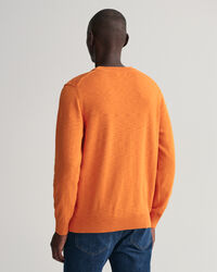Cotton Flamme Crew Neck Sweater