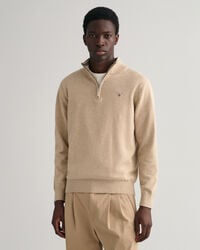 Classic Cotton Half-Zip Sweater