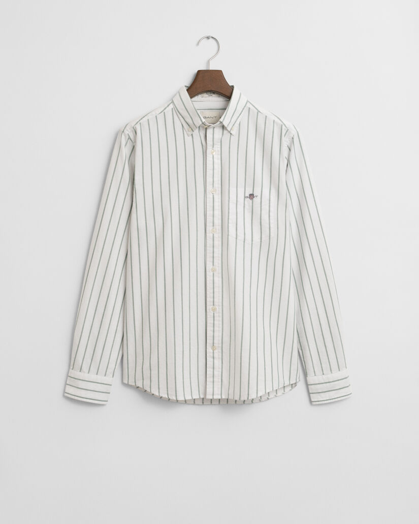 Regular Fit Striped Classic Oxford Shirt